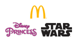 Mc Donald's Happy Meal - DIsney Princess + Star Wars