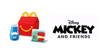 Mc Donalds Happy Meal Toys - Disney Mickey & Friends